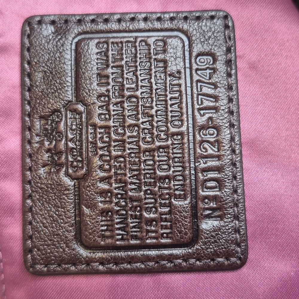 Coach Madison Python Print Satchel - Brown and - image 10